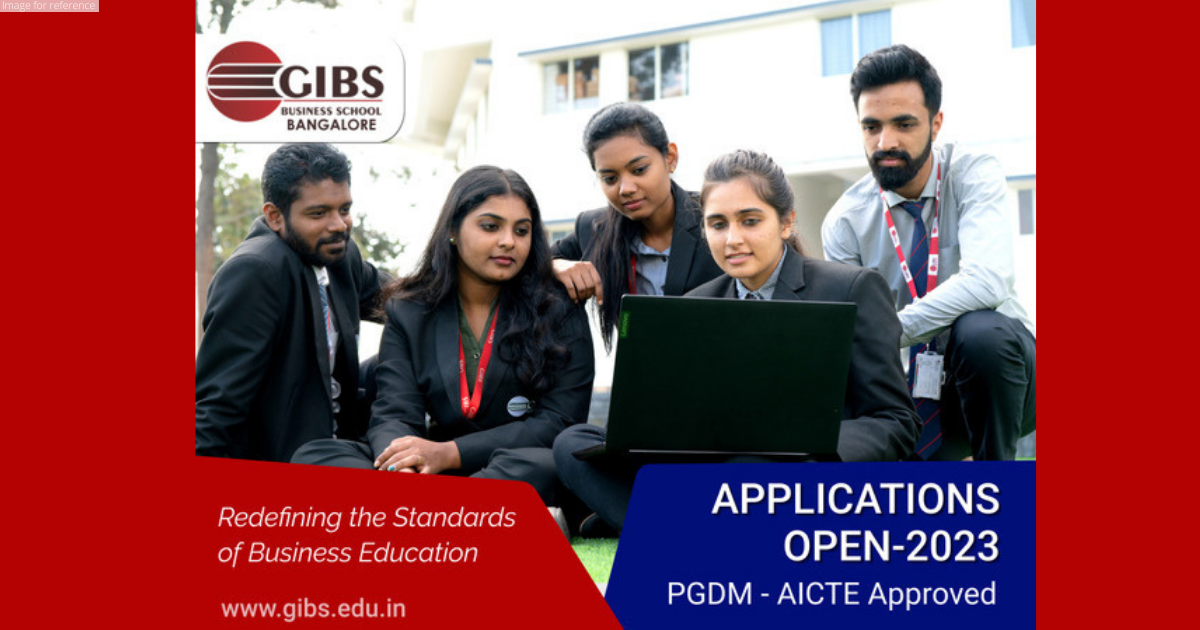 GIBS PGDM Application Notification: Applications Start from 5th September 2022
